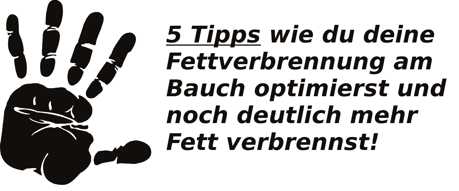 5 Tipps wie du noch mehr Bauchfett verlieren kannst