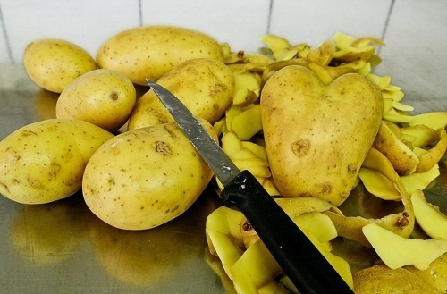 Kartoffeln zum aufladen der Glykogenspeicher während der 8 Stunden Diät